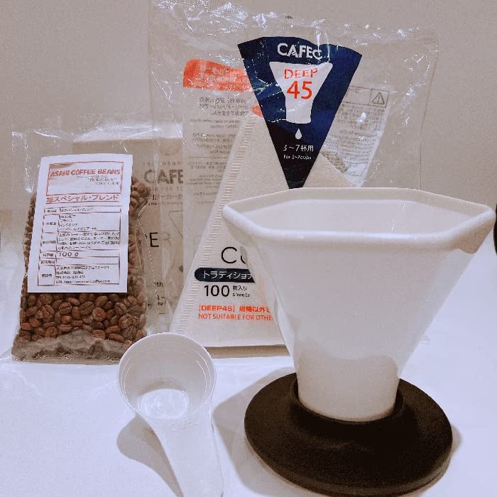 Amazon | コーヒー豆セット 三洋産業 樹脂製 DS-45 ディープ